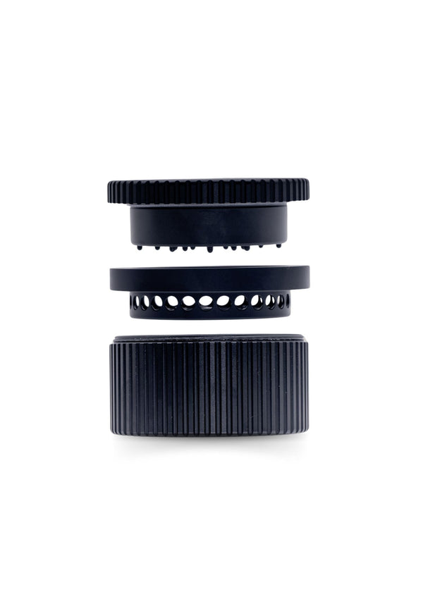 Stache 360 three-chamber grynder