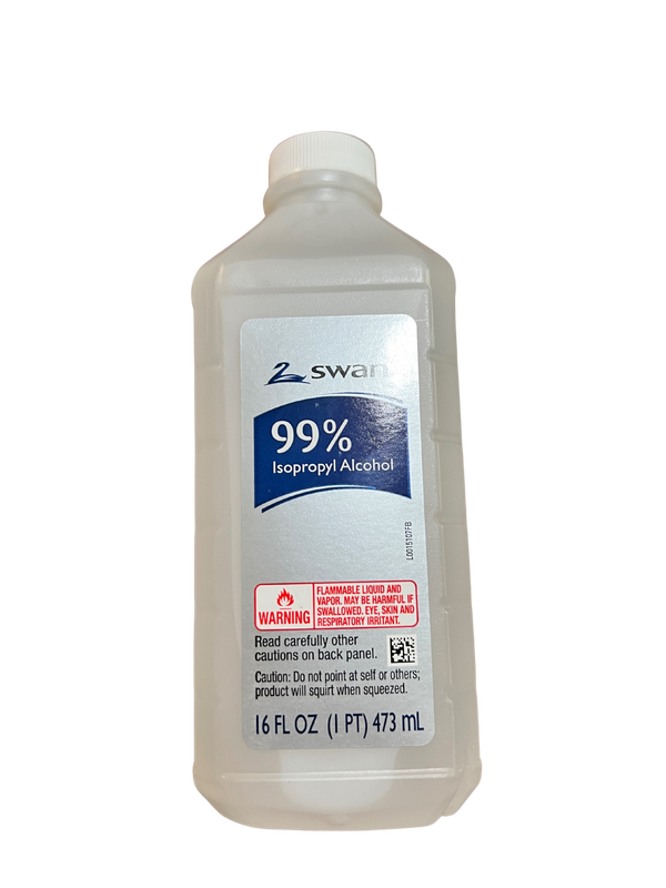 Swan 99% isopropyl alcohol, 16oz