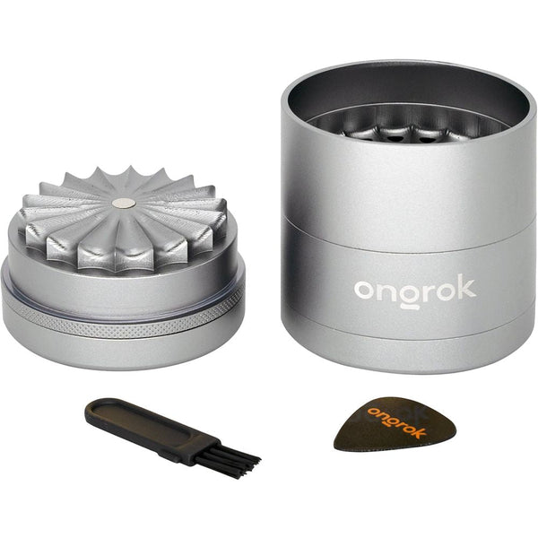 ONGROK Flower Petal Toothless Aluminum Storage Grinder | 5pc