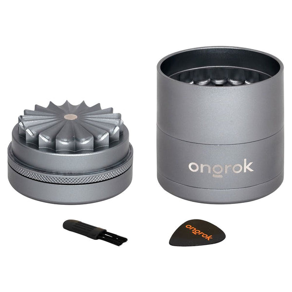 ONGROK Flower Petal Toothless Aluminum Storage Grinder | 5pc