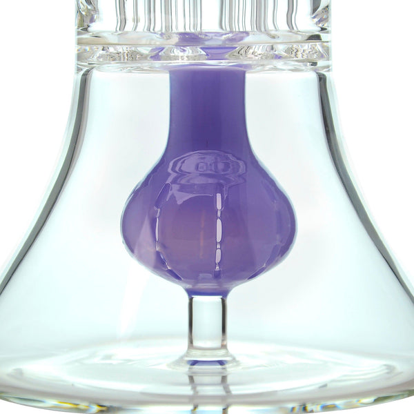 NATTY PILLAR BONG W/ GILDED PERC