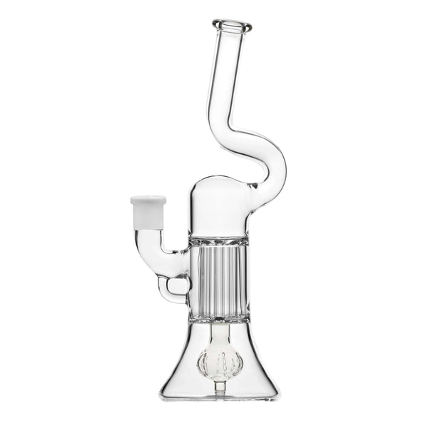 NATTY PILLAR BONG W/ GILDED PERC