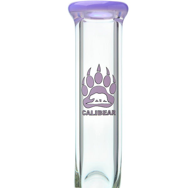 NATTY PILLAR BONG W/ GILDED PERC