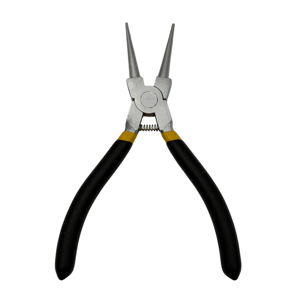 Round tip pliers for Universal Baller snap rings and parts