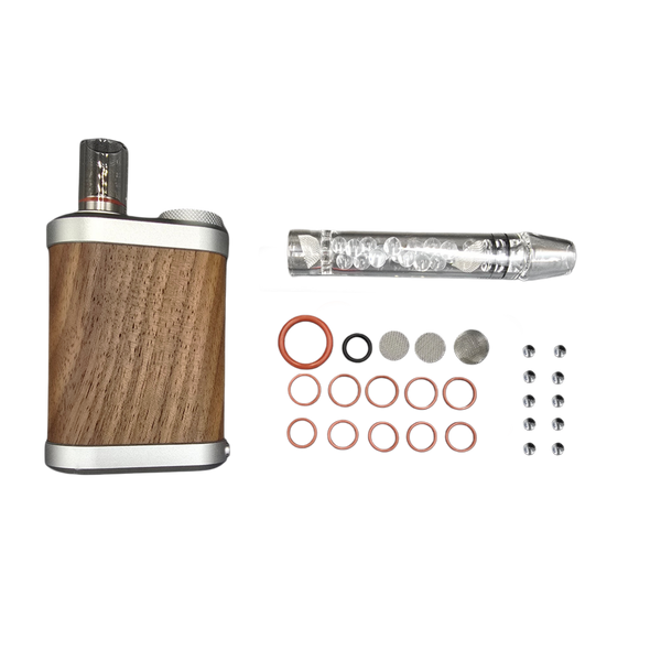 Tinymight 2 Walnut vaporizer with spare parts kit