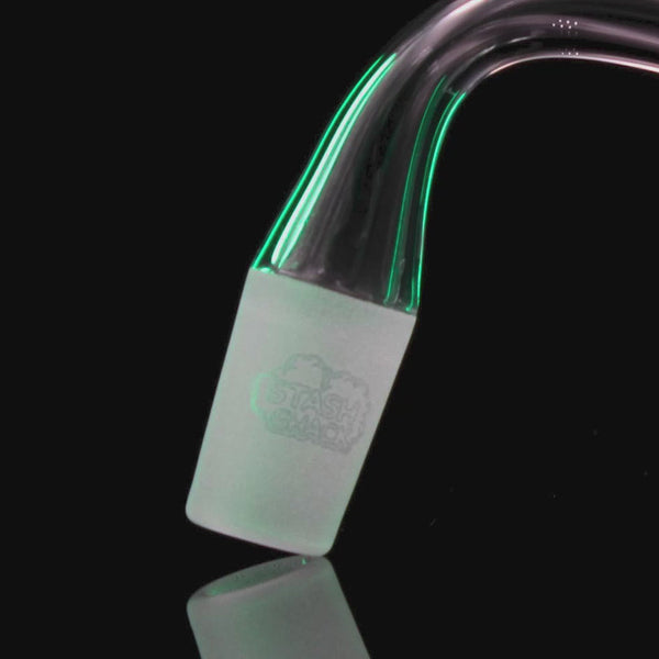 Full Weld Charmer Quartz Banger Set with Quartz Cap & Quartz Cone