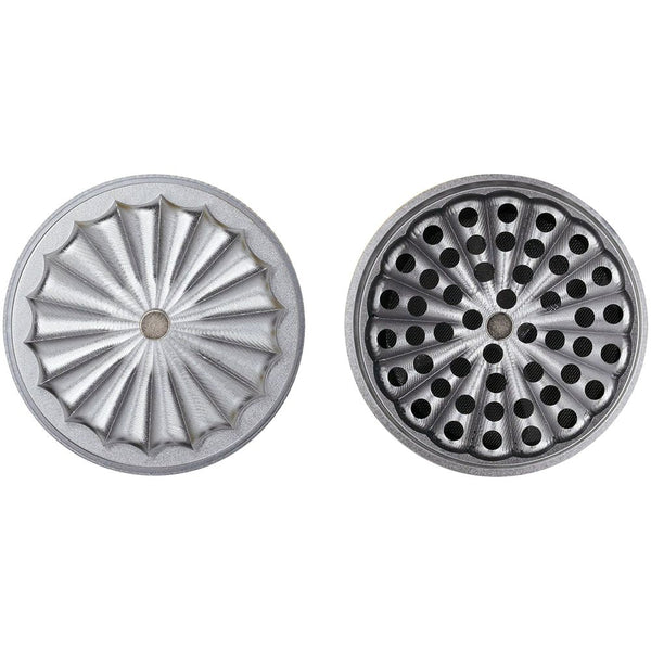 ONGROK Flower Petal Toothless Aluminum Storage Grinder | 5pc