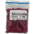 1000 pcs 2mm Ruby Balls