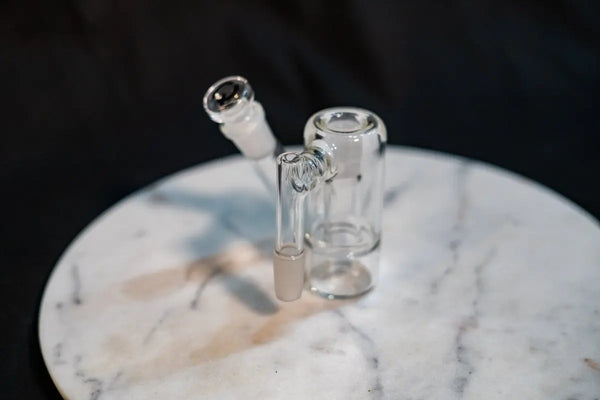 QaromaShop Carbed Catcher Glass Adapter (14mm & 18mm) Terp Chasers Club