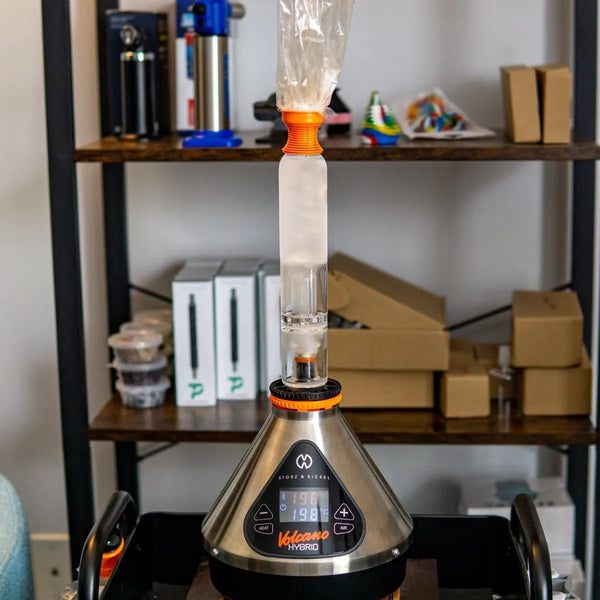 The Glacier Tube - Freeze Coil and Water Bubbler Attachment for the Volcano Hybrid - Terp Chasers Club