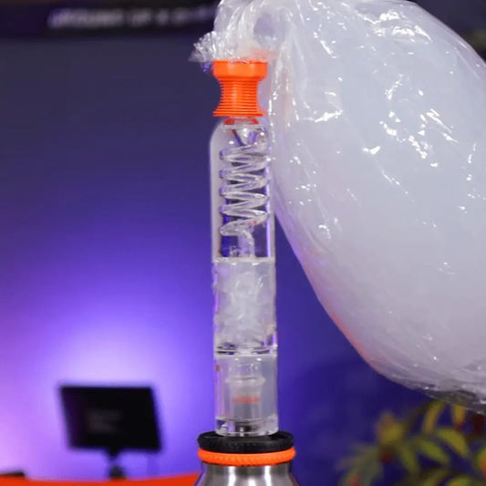 The Glacier Tube - Freeze Coil and Water Bubbler Attachment for the Volcano Hybrid - Terp Chasers Club